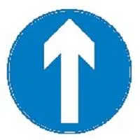 Двосторонній рух перетинає односторонній дорожній знак